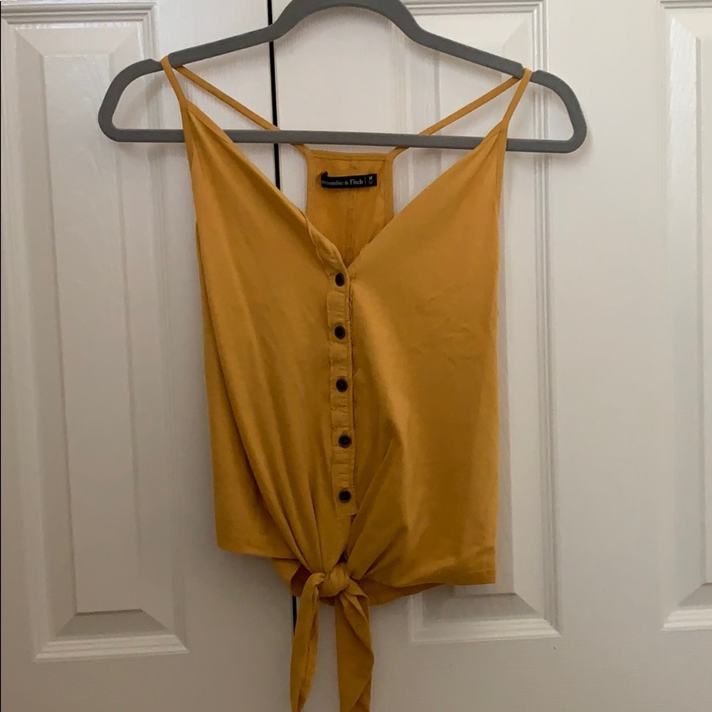 Mustard Tank Top